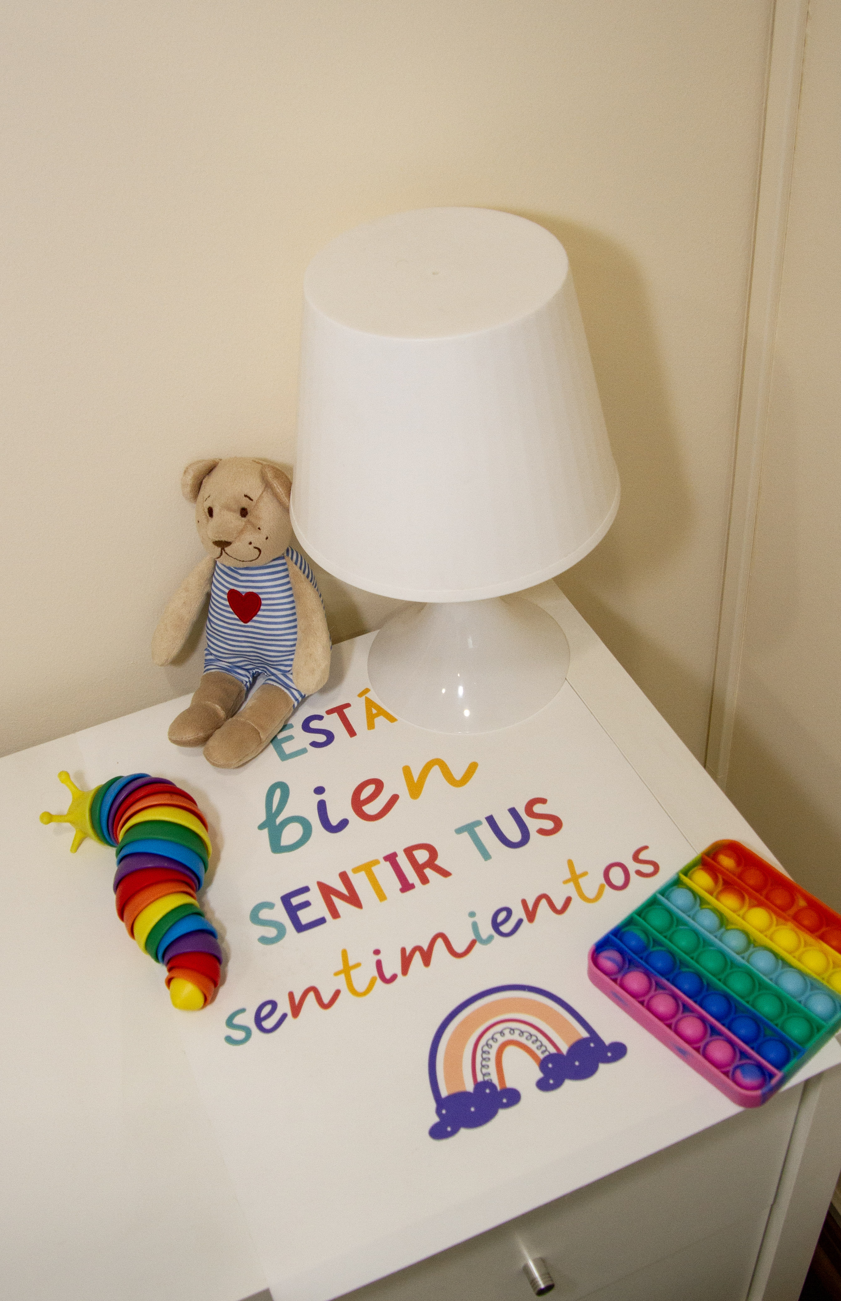 Espacio terapéutico de Umma, ambiente cálido y acogedor para niños y jóvenes
